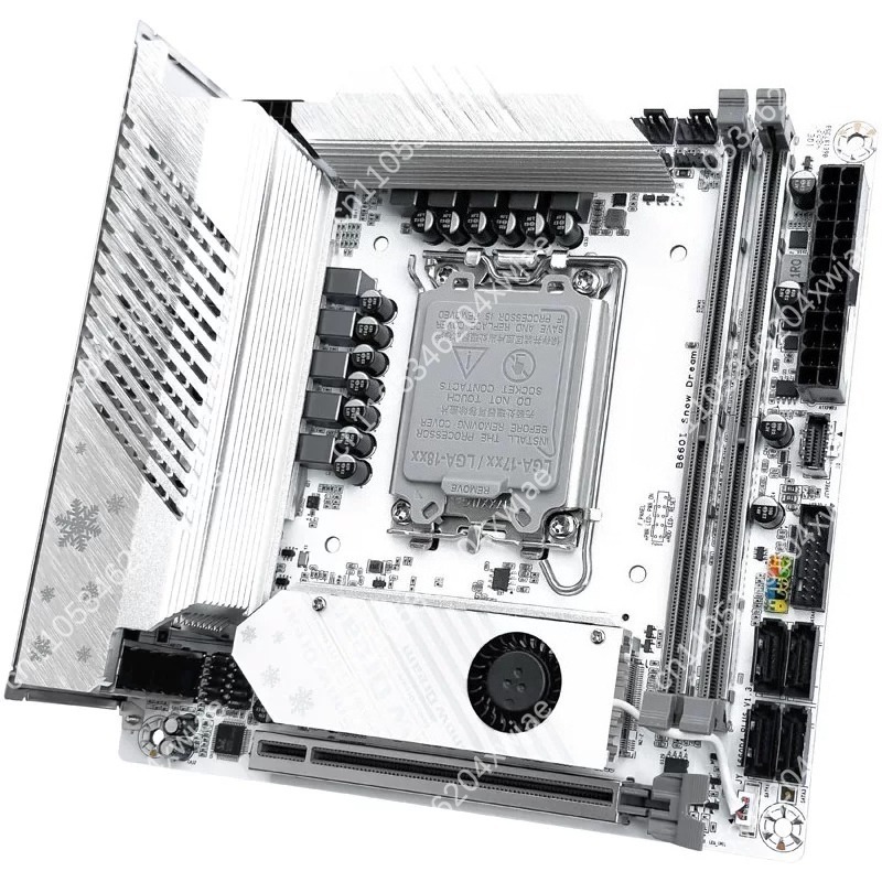 Lga 1700 Ddr5 Itx Motherboard - Белая материнская плата ITX B760 LGA1700