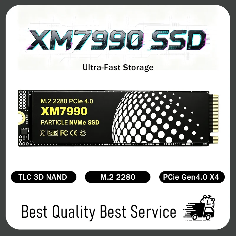 XM7990, твердотельный накопите – обзор и цена M.2 Nvme 4Tb Pcie 4.0 Ssd