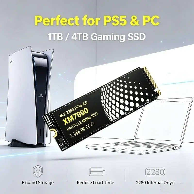 XM7990, твердотельный накопите – обзор и цена M.2 Nvme 4Tb Pcie 4.0 Ssd