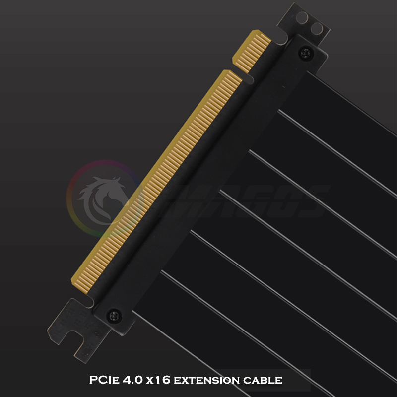 PCIE 4.0 X16 Riser Cable Удлин – обзор и цена Pcie 4.0 X16 Riser Cable 90 Degree