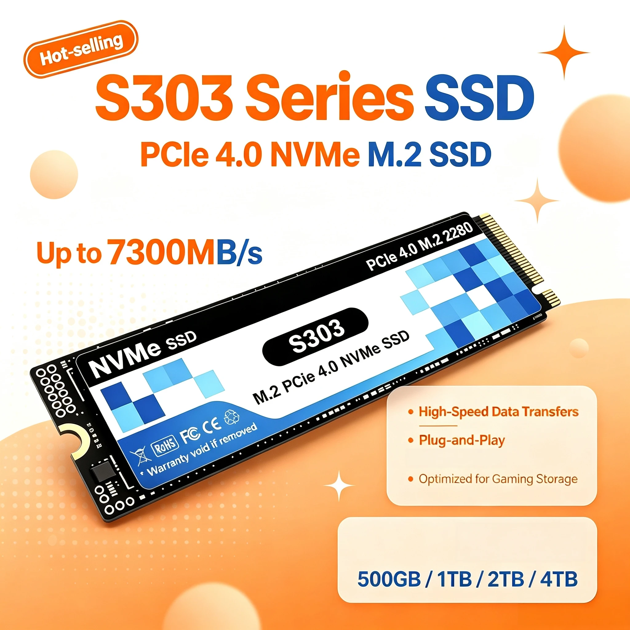 Оригинальный твердотельный нак – обзор и цена M.2 Nvme 4Tb Pcie 4.0 Ssd