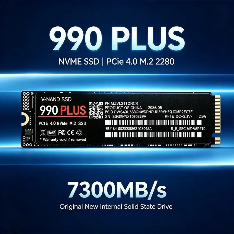 990 Plus M.2 NVMe PCIe 4.0 SSD – обзор и цена M.2 Nvme 4Tb Pcie 4.0 Ssd