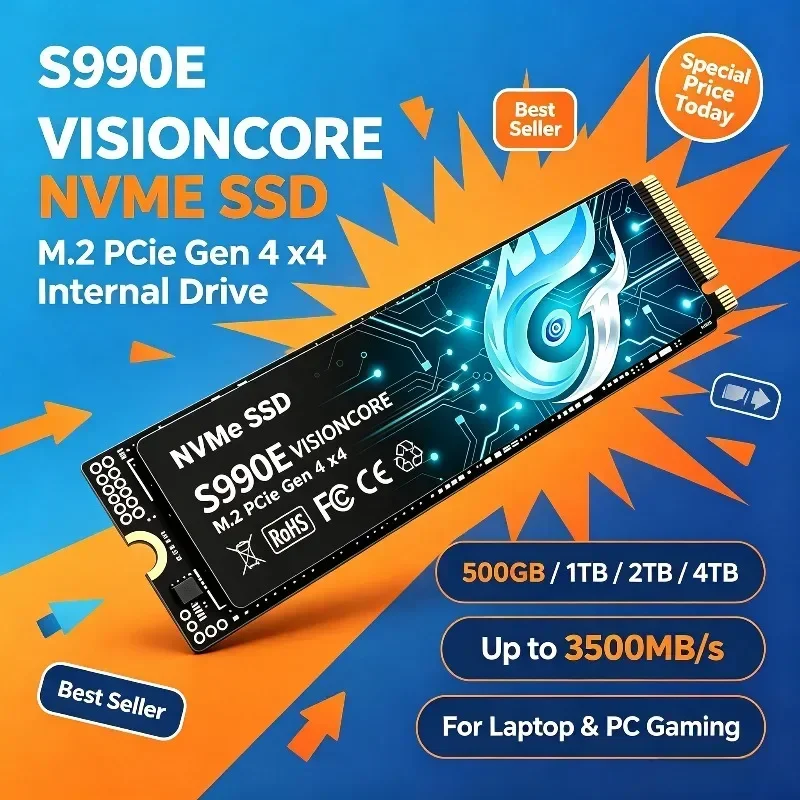 S990E 500 ГБ 1 ТБ 2 ТБ 4 ТБ SS – обзор и цена M.2 Nvme 4Tb Pcie 4.0 Ssd