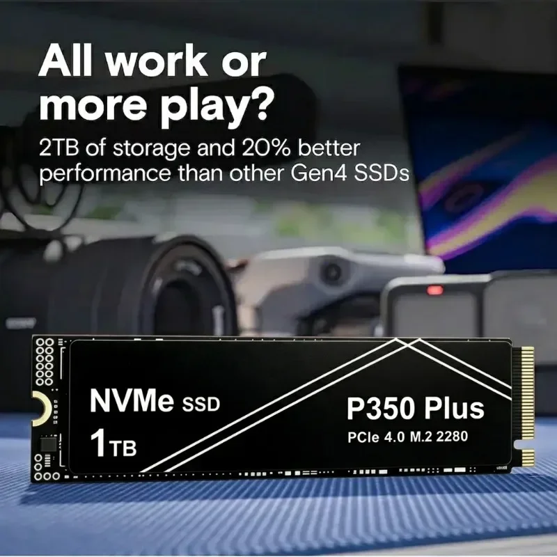 P350 Plus NVMe SSD 500 ГБ 1 ТБ – обзор и цена M.2 Nvme 4Tb Pcie 4.0 Ssd
