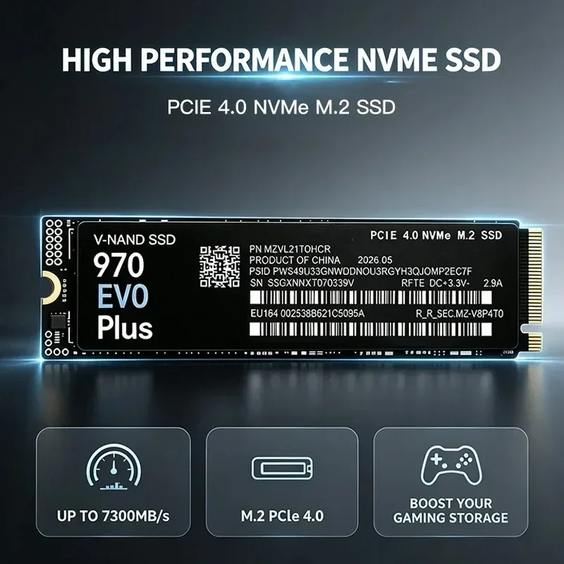 Высокоскоростной твердотельный – обзор и цена M.2 Nvme 4Tb Pcie 4.0 Ssd