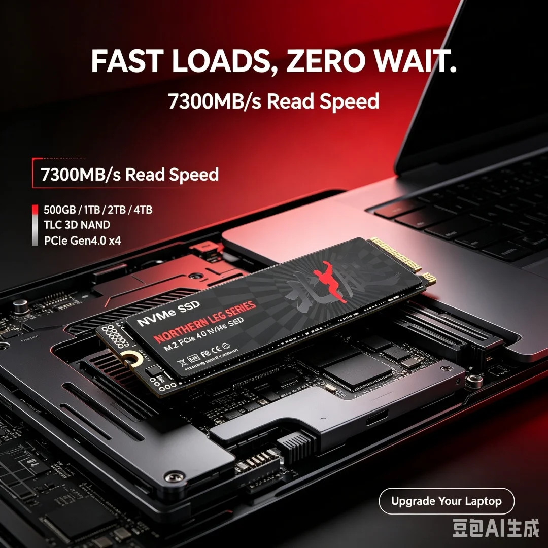 Высокая скорость – 7300 МБ/с,  – обзор и цена M.2 Nvme 4Tb Pcie 4.0 Ssd
